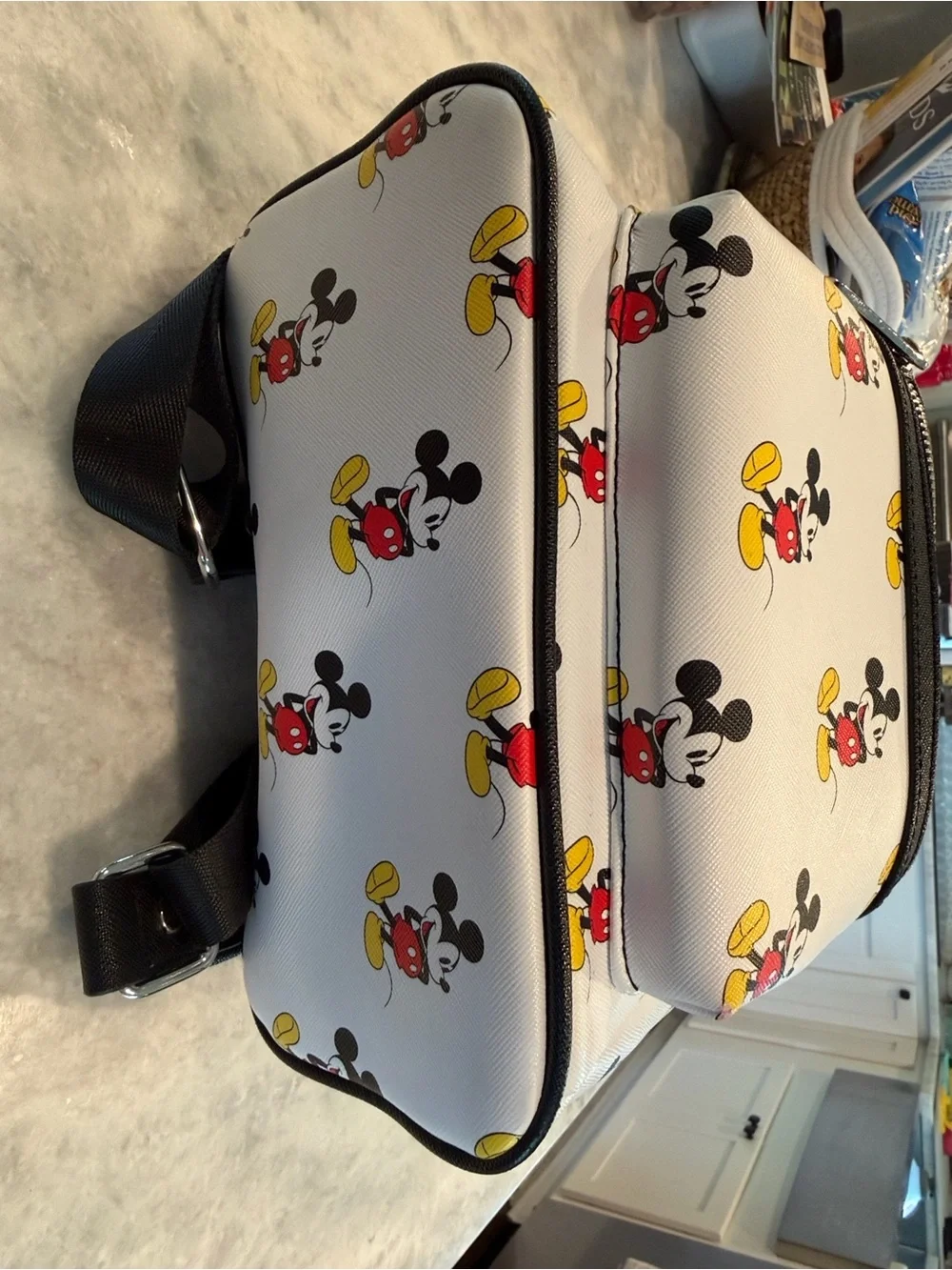 Loungefly Disney Mickey Mouse White Kids Mini Backpack